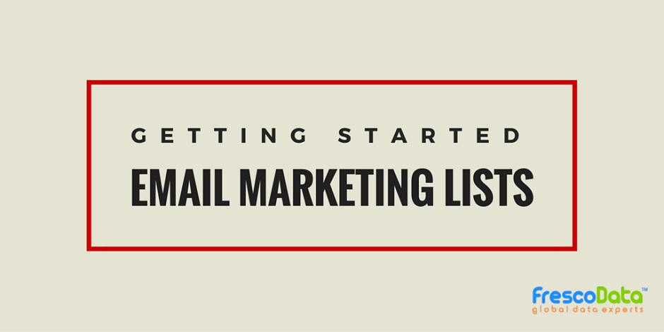 Getting Started: Email Marketing Lists