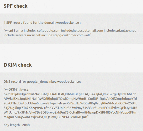 correct spf and dkim check correct spf and dkim check