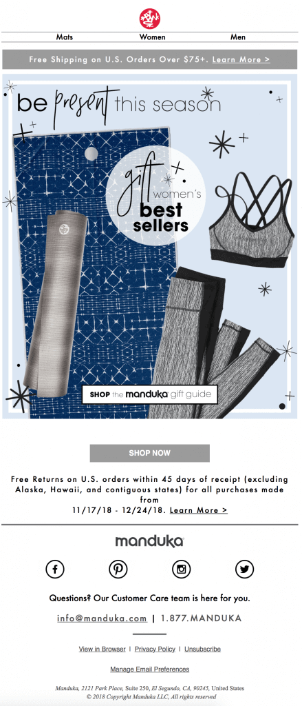 holiday email marketing 1